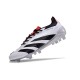 Adidas Predator Accuracy FG Soccer Cleats Black White Red For Men