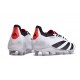 Adidas Predator Accuracy FG Soccer Cleats Black White Red For Men