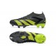 Adidas Predator Accuracy FG Soccer Cleats Black Yellow For Men