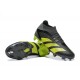 Adidas Predator Accuracy FG Soccer Cleats Black Yellow For Men