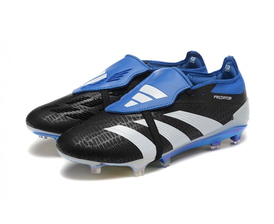 Adidas Predator Accuracy FG Soccer Cleats Blue Black White For Men