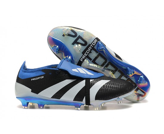 Adidas Predator Accuracy FG Soccer Cleats Blue Black White For Men