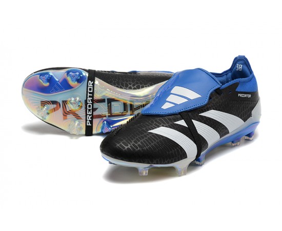 Adidas Predator Accuracy FG Soccer Cleats Blue Black White For Men