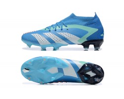 Adidas Predator Accuracy FG Soccer Cleats Blue Grey For Men 