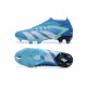 Adidas Predator Accuracy FG Soccer Cleats Blue Grey For Men