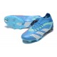 Adidas Predator Accuracy FG Soccer Cleats Blue Grey For Men