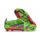 Adidas Predator Accuracy FG Soccer Cleats Green Purple For Men