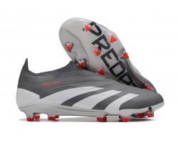 Adidas Predator Accuracy FG Soccer Cleats Grey Deep Grey For Men 