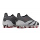 Adidas Predator Accuracy FG Soccer Cleats Grey Deep Grey For Men