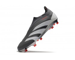 Adidas Predator Accuracy FG Soccer Cleats Grey Deep Grey For Men 