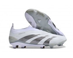 Adidas Predator Accuracy FG Soccer Cleats Grey White For Men 