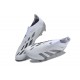 Adidas Predator Accuracy FG Soccer Cleats Grey White For Men