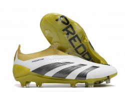 Adidas Predator Accuracy FG Soccer Cleats Olive White Black For Men 