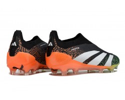 Adidas Predator Accuracy FG Soccer Cleats Orange Black Silver For Men 