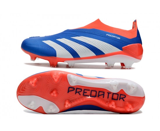 Adidas Predator Accuracy FG Soccer Cleats Orange Blue White For Men And Women