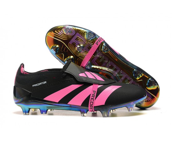 Adidas Predator Accuracy FG Soccer Cleats Pink Black For Men