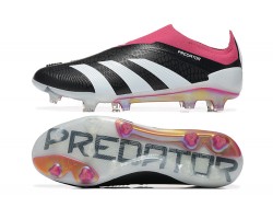 Adidas Predator Accuracy FG Soccer Cleats Pink Black White For Men 