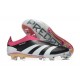 Adidas Predator Accuracy FG Soccer Cleats Pink Black White For Men