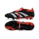 Adidas Predator Accuracy FG Soccer Cleats Red Black White For Men