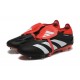 Adidas Predator Accuracy FG Soccer Cleats Red Black White For Men