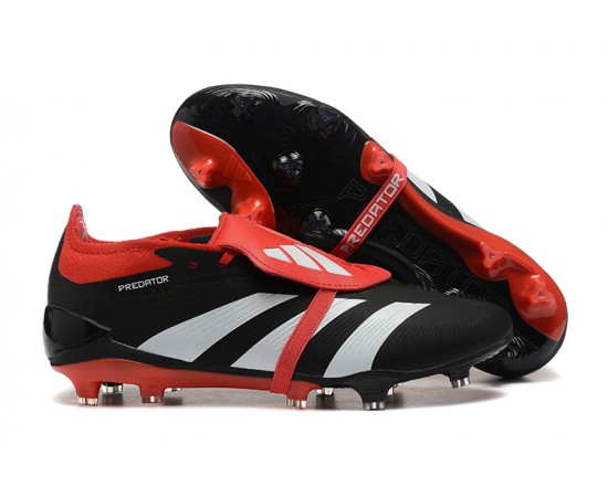 Adidas Predator Accuracy FG Soccer Cleats Red Black White For Men