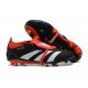 Adidas Predator Accuracy FG Soccer Cleats Red Black White For Men