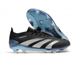 Adidas Predator Accuracy FG Soccer Cleats Silver Black For Men 