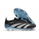 Adidas Predator Accuracy FG Soccer Cleats Silver Black For Men