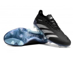 Adidas Predator Accuracy FG Soccer Cleats Silver Black For Men 