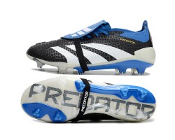 Adidas Predator Accuracy FG Soccer Cleats White Black Blue For Men And Women 