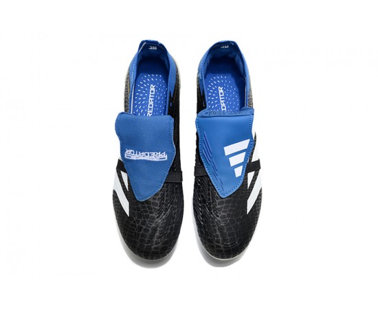 Adidas Predator Accuracy FG Soccer Cleats White Black Blue For Men And Women