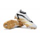 Adidas Predator Accuracy FG Soccer Cleats White Gold Black For Men