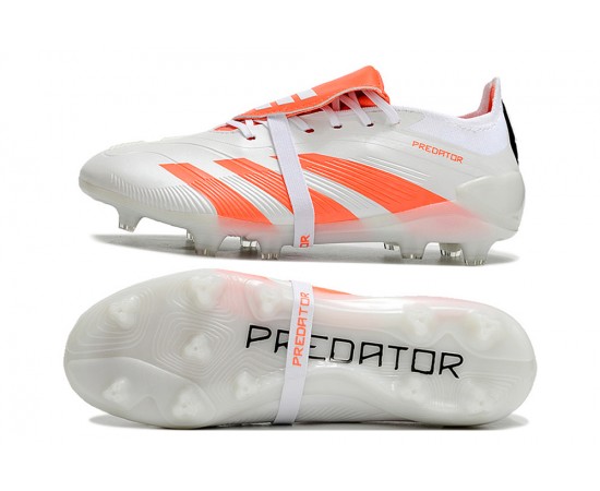 Adidas Predator Accuracy FG Soccer Cleats White Orange For Men And Women