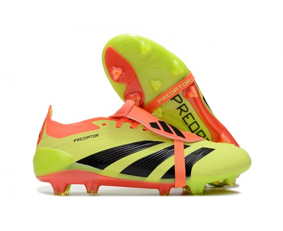 Adidas Predator Accuracy FG Soccer Cleats Yellow Black Orange For Men And Women