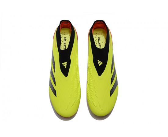 Adidas Predator Accuracy FG Soccer Cleats Yellow Black Red For Men And Women