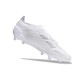 Adidas Predator Elite Laceless Boost FG Beige White Low Soccer Cleats For Men