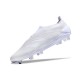 Adidas Predator Elite Laceless Boost FG Beige White Low Soccer Cleats For Men