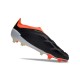 Adidas Predator Elite Laceless Boost FG Grey Black Orange Low Soccer Cleats For Men