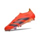 Adidas Predator Elite Laceless Boost FG Red Black Yellow Low Soccer Cleats For Men