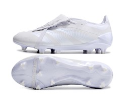 Adidas Predator Elite Tongue FG Beige And White Low Soccer Cleats For Men