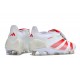 Adidas Predator Elite Tongue FG Beige White And Red Low Soccer Cleats For Men