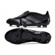 Adidas Predator Elite Tongue FG Black And Silver Low Soccer Cleats For Men