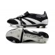 Adidas Predator Elite Tongue FG Black And White Low Soccer Cleats For Men