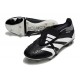 Adidas Predator Elite Tongue FG Black And White Low Soccer Cleats For Men