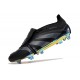 Adidas Predator Elite Tongue FG Black Gold And Silver Low Soccer Cleats For Men