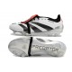 Adidas Predator Elite Tongue FG Black Red White And Silver Low Soccer Cleats For Men