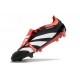 Adidas Predator Elite Tongue FG Black Red White Low Soccer Cleats For Men