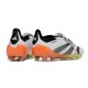 Adidas Predator Elite Tongue FG Black White Orange Low Soccer Cleats For Men