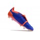 Adidas Predator Elite Tongue FG Deep Blue Orange And White Low Soccer Cleats For Men