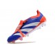 Adidas Predator Elite Tongue FG Deep Blue Orange And White Low Soccer Cleats For Men